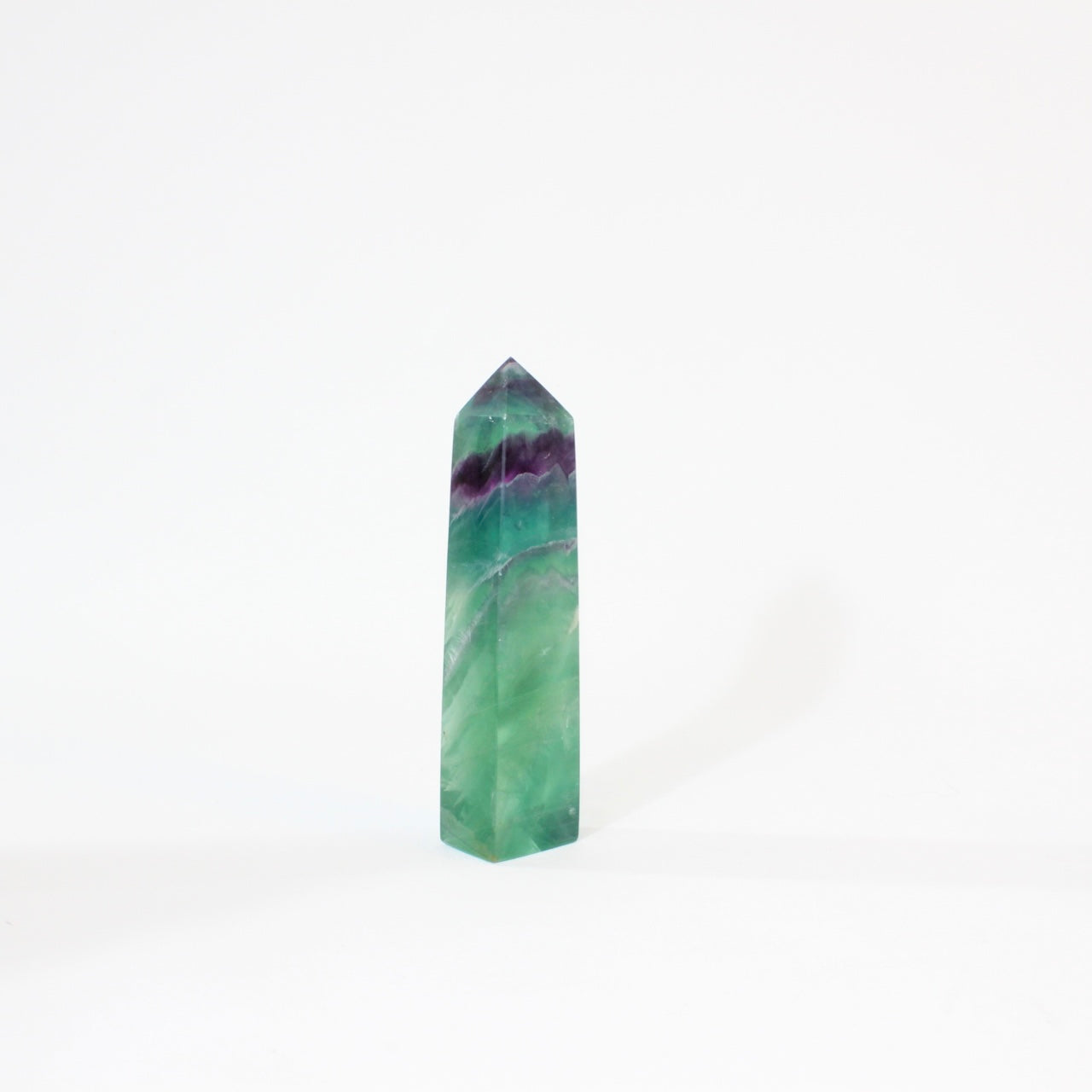 Rainbow Fluorite Tower | ASH & STONE Premium online crystals. Free express shipping. 