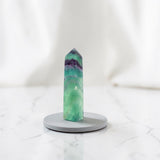 Rainbow Fluorite Tower | ASH & STONE Premium online crystals. Free express shipping. 