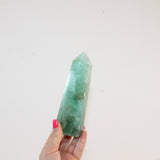 Green Fluorite Crystal Tower | ASH & STONE Premium online crystals. Free express shipping. 