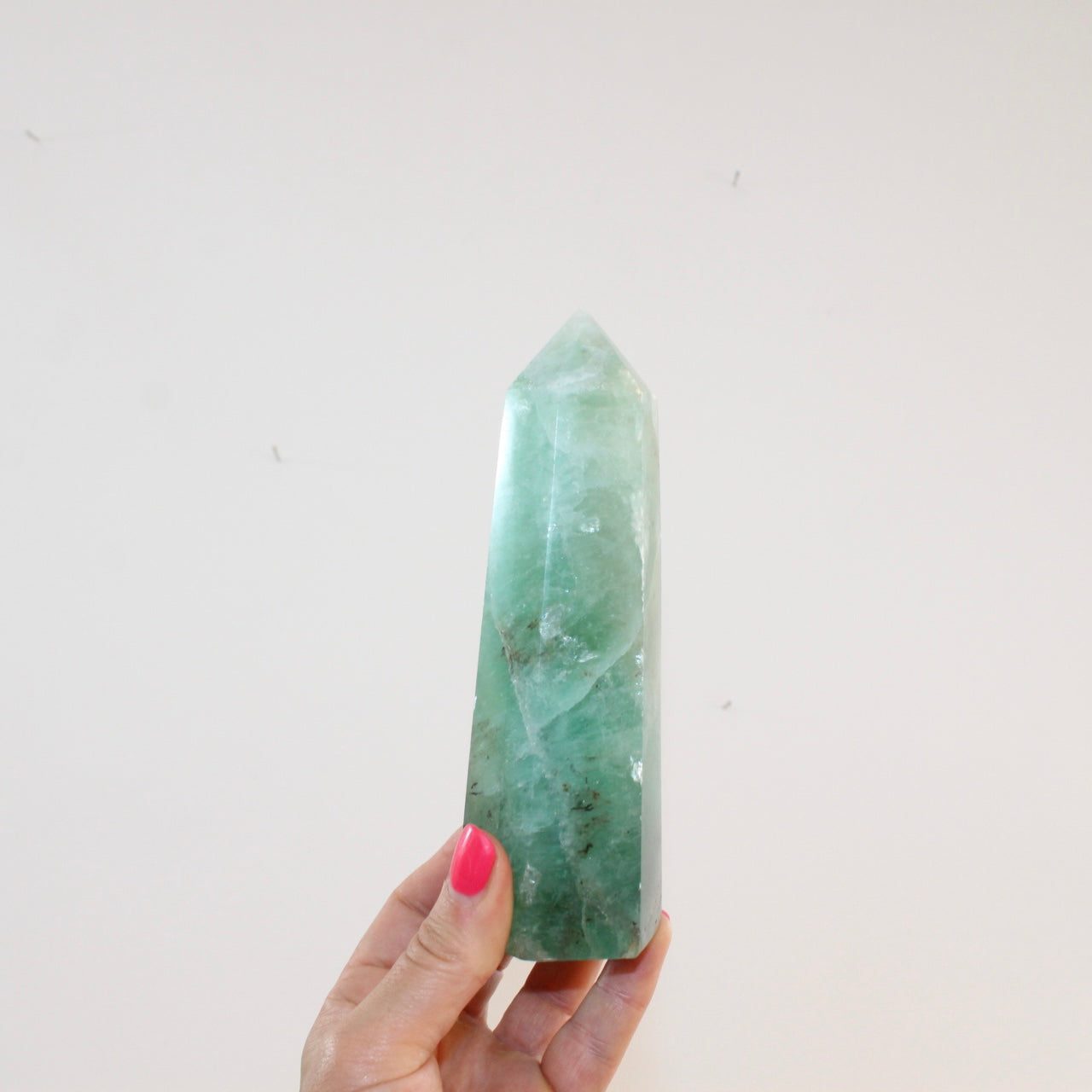 Green Fluorite Crystal Tower | ASH & STONE Premium online crystals. Free express shipping. 