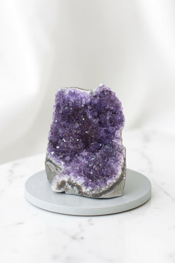 Amethyst Cluster Crystal | ASH & STONE, Premium online crystals. Free express shipping NZ.