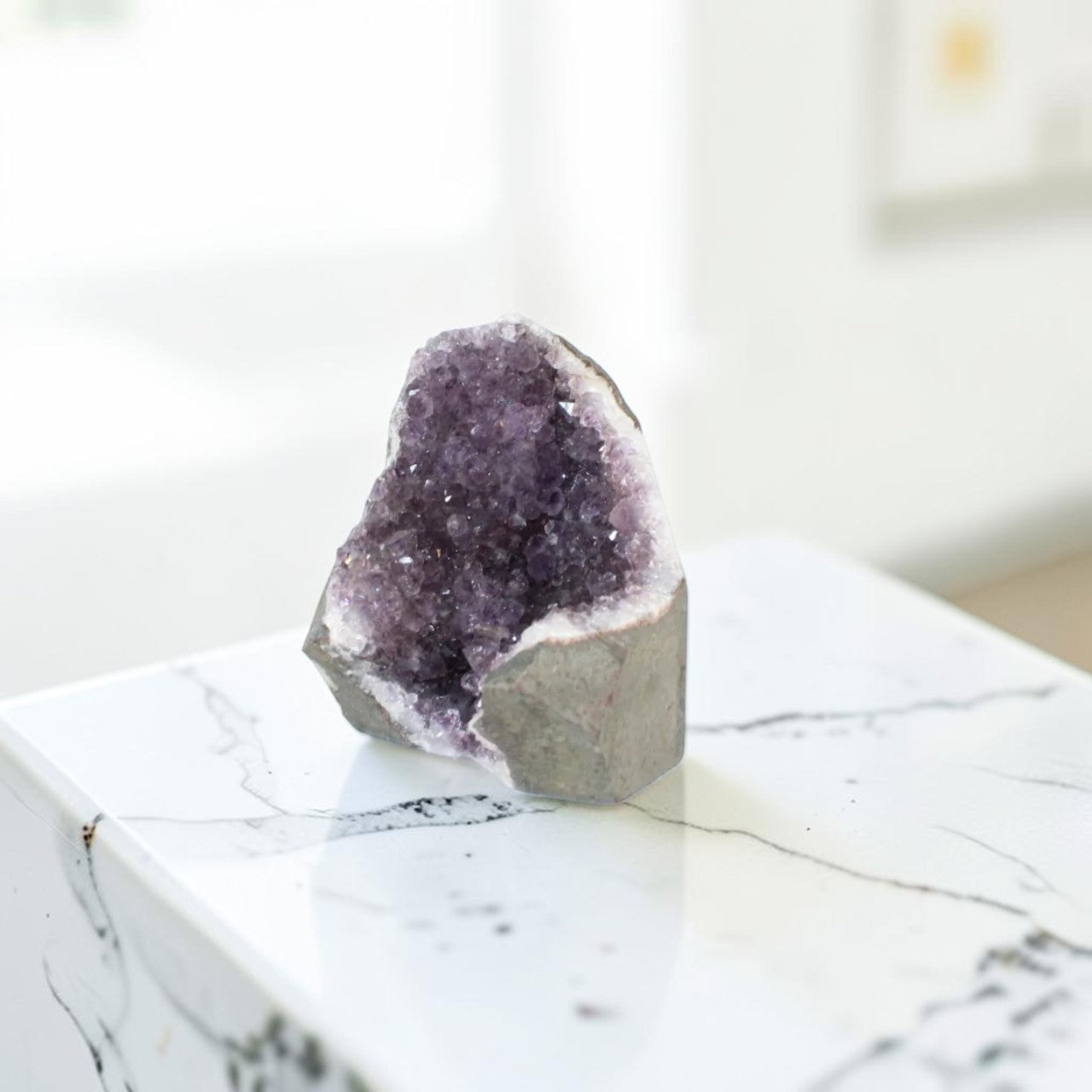 Amethyst Crystal Cluster | ASH & STONE. Premium online crystals. Free shipping NZ.