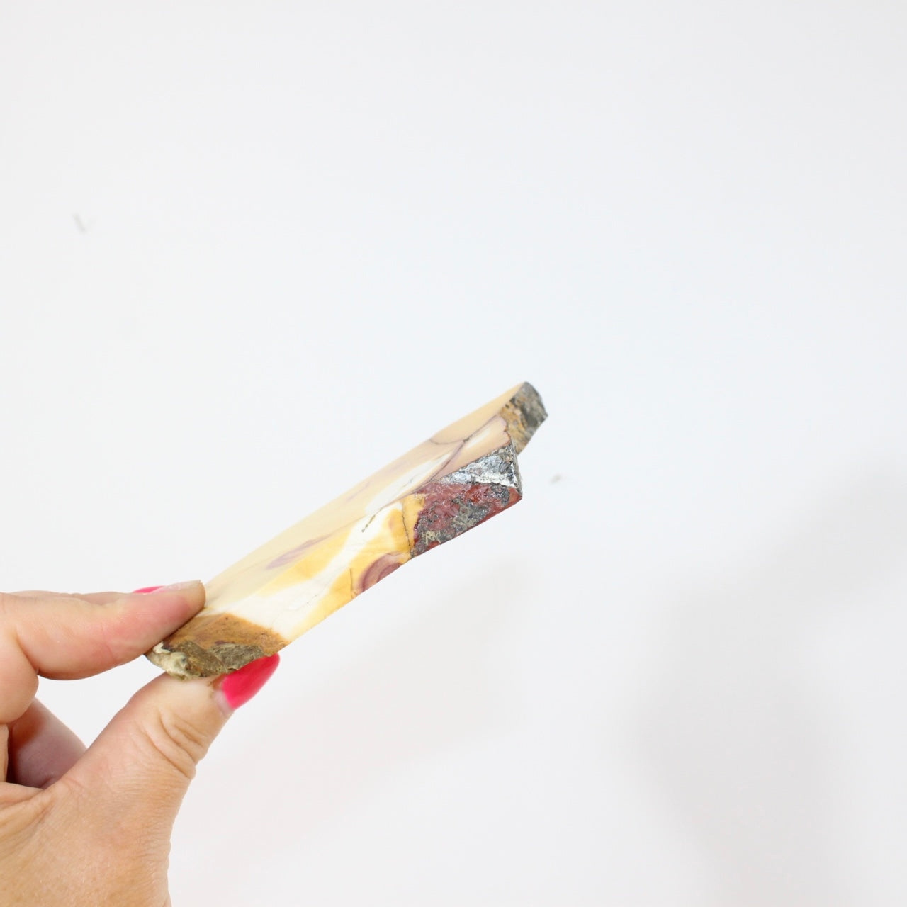 Mookaite Slice | ASH & STONE. premium online crystals. Free shipping NZ.  