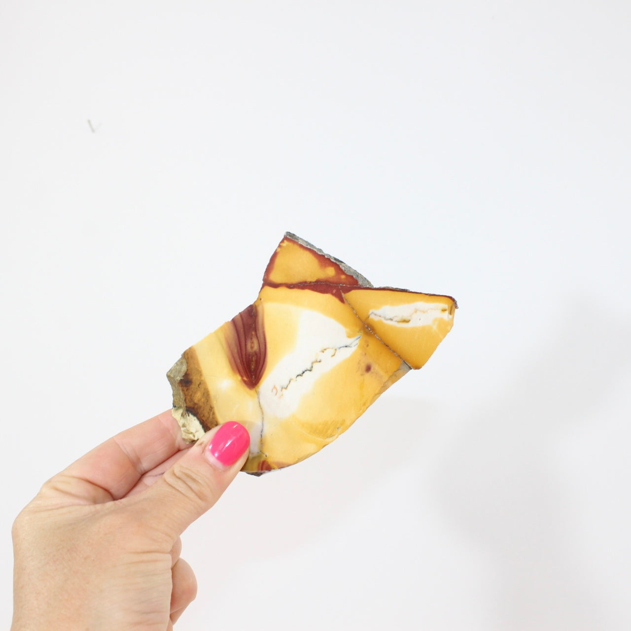 Mookaite Slice | ASH & STONE. premium online crystals. Free shipping NZ.  