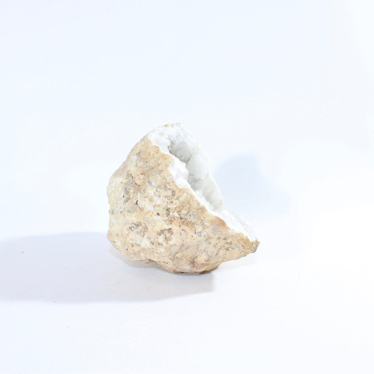 Clear Quartz Geode Crystal | ASH & STONE. Premium online crystals. Free shipping NZ. 