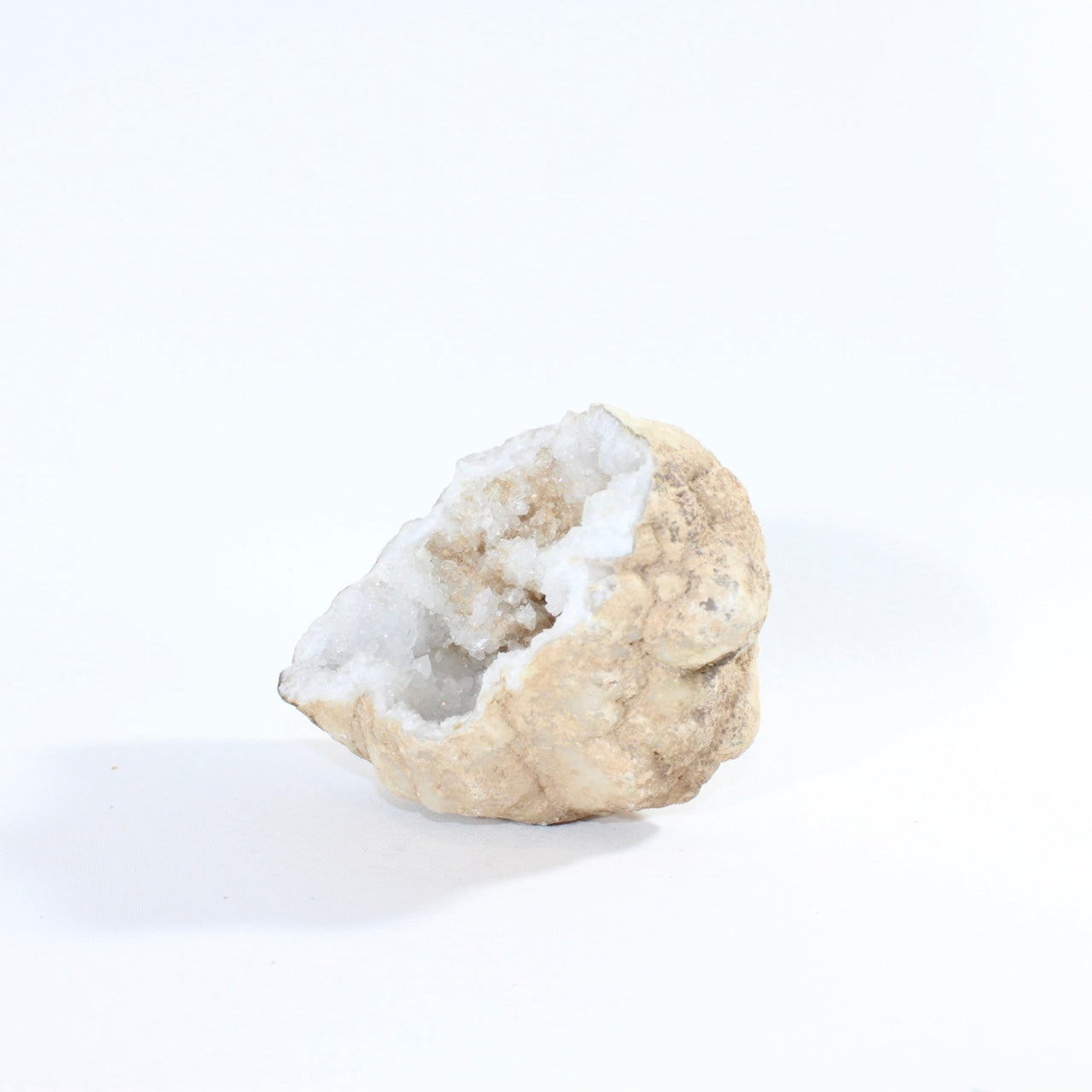 Clear Quartz Geode Crystal | ASH & STONE. Premium online crystals. Free shipping NZ. 