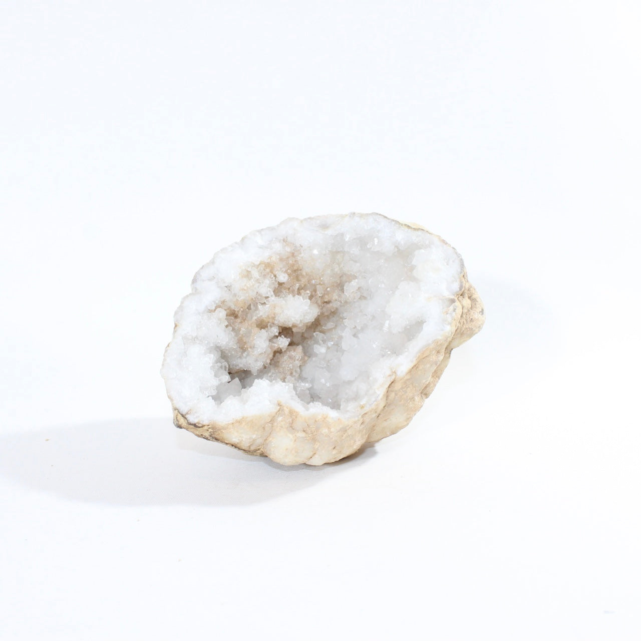 Clear Quartz Geode Crystal | ASH & STONE. Premium online crystals. Free shipping NZ. 