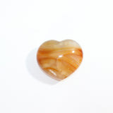 Carnelian Heart Crystal | ASH & STONE. Premium online crystals. Free shipping NZ. 
