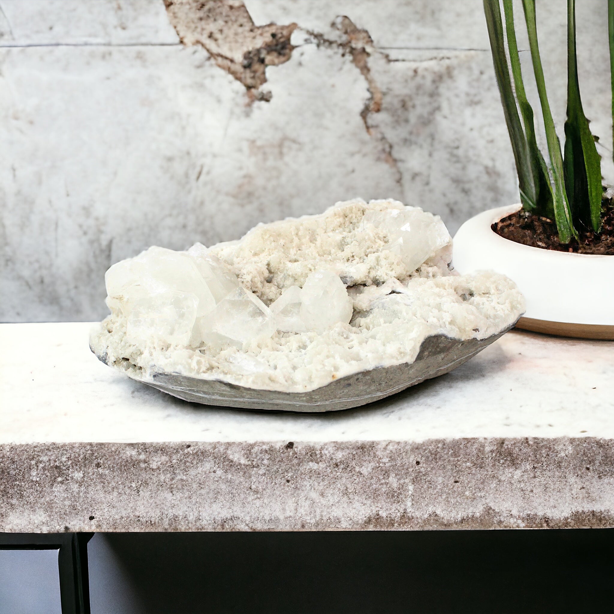  Large apophyllite crystal cluster 2kg  | ASH&STONE Crystals Shop Auckland NZ
