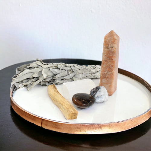 Moon crystal cleansing pack | ASH&STONE Crystals Shop Auckland NZ