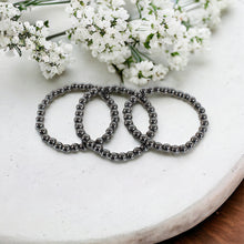 Load image into Gallery viewer, NZ-made hematite crystal bracelet | ASH&amp;STONE Crystals Shop Auckland NZ
