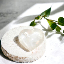 Load image into Gallery viewer, Clear quartz crystal heart | ASH&amp;STONE Crystals Shop Auckland NZ
