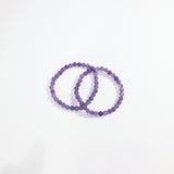 Amethyst Chevron Bracelet | ASH & STONE. Crystal jewellery. 