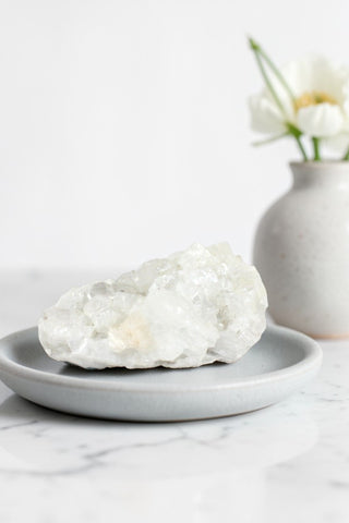 Apophyllite Crystal Cluster | ASH & STONE. premium online crystals. Free express shipping NZ