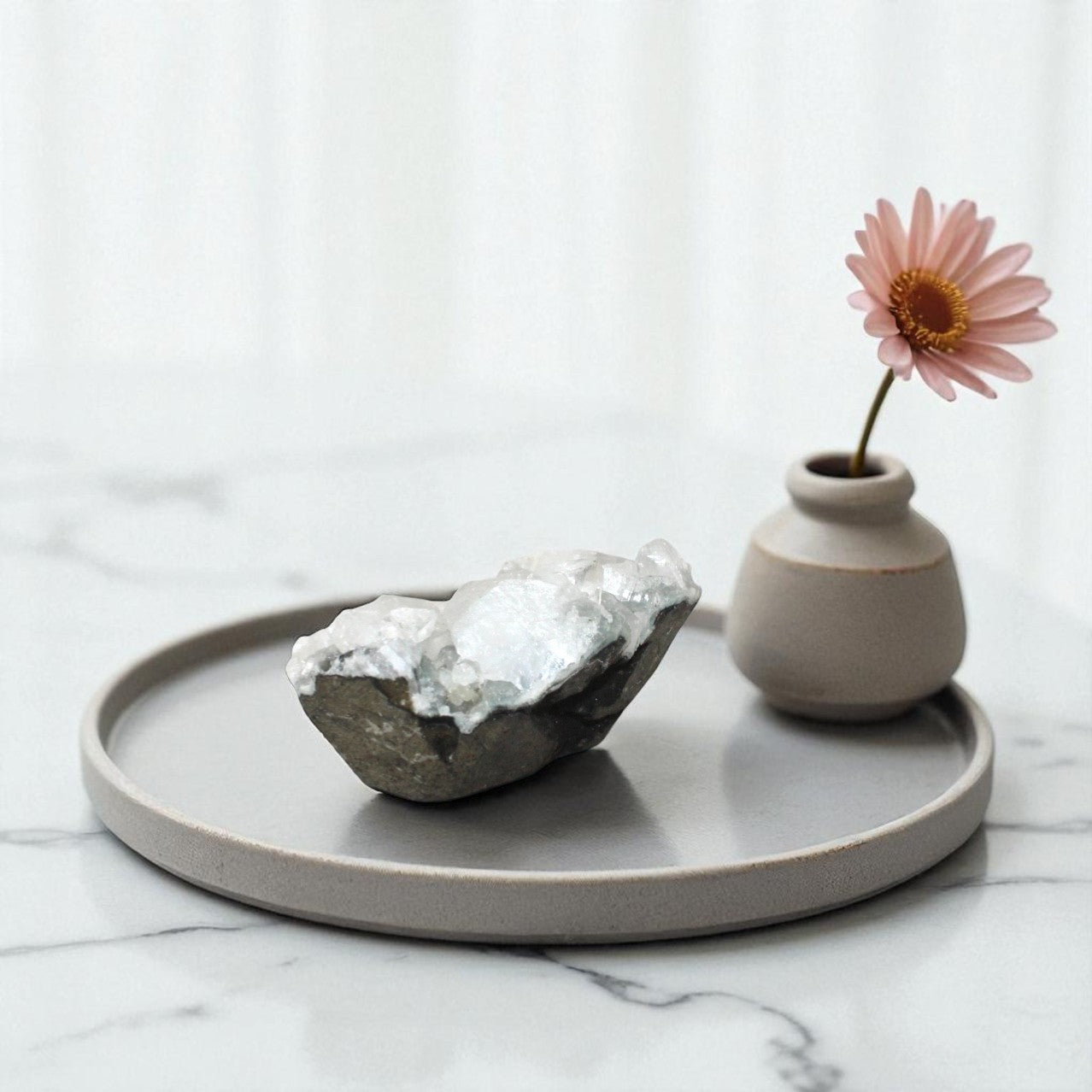 Apophyllite Cluster Crystal | Free express shipping. Buy high quality ethical crystals online at ASH&STONE crystal shop Auckland NZ. AfterPay available.