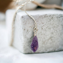 Load image into Gallery viewer, Amethyst crystal pendulum | SH&amp;STONE Crystals Shop Auckland NZ
