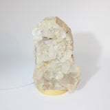 Clear Quartz Cluster Lamp | ASH & STONE Crystal lamps online, Free express shipping.