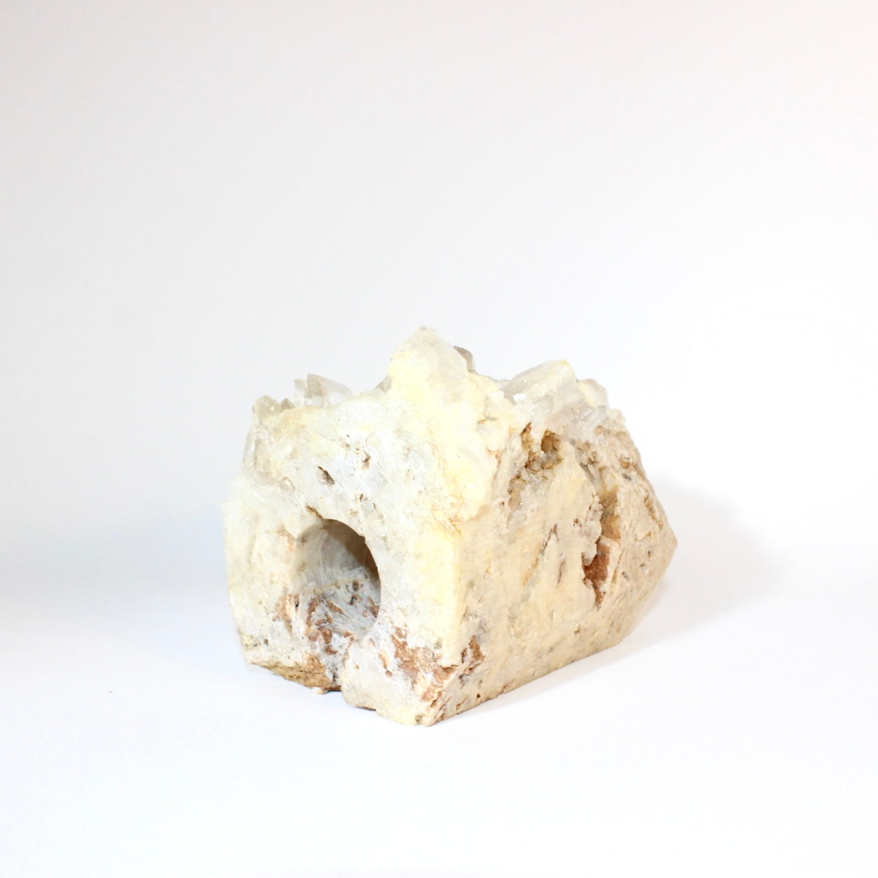 Clear Quartz Cluster Lamp | ASH & STONE Crystal lamps online, Free express shipping.