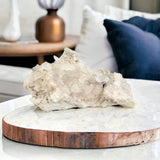 Large clear quartz crystal cluster 2.19kg | ASH&STONE Crystal Shop Auckland NZ
