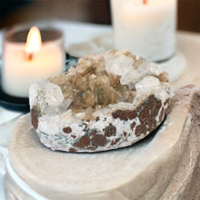 Load image into Gallery viewer, Copy of Apophyllite with stilbite crystal cluster | ASH&amp;STONE Crystals Shop Auckland NZ
