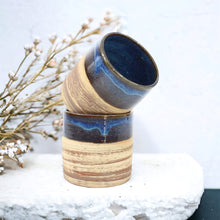 Load image into Gallery viewer, Bespoke NZ handmade ceramic tall tumbler | ASH&amp;STONE Ceramics Shop Auckland NZ
