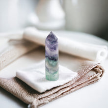 Load image into Gallery viewer, Fluorite crystal tower | ASH&amp;STONE Crystals Shop Auckland NZ
