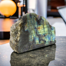 Load image into Gallery viewer, Large labradorite crystal free form 1.02kg | ASH&amp;STONE Crystals Shop Auckland NZ

