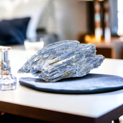 Large kyanite crystal chunk 1.64kg | ASH&STONE Crystals Shop Auckland NZ