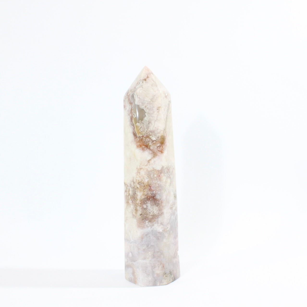 FLOWER Agate chunky polished crystal tower | ASH & STONE crystals online. Free express shipping. 