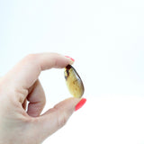 Amber Polished Drop. Free express shipping. Shop online from ASH&STONE crystal shop Auckland NZ. AfterPay available.