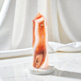 Carnelian Tower Crystal | ASH & STONE Premium online crystals. Free express shipping NZ