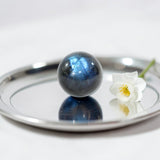 Labradorite Sphere | ASH & STONE Premium online crystals. Free express shipping NZ
