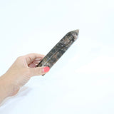 Black Moonstone Tower | ASH & STONE Premium crystals online. Free express shipping NZ. 