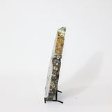 Ocean Jasper Slice on stand | ASH & STONE. Free express NZ shipping. Shop Ocean Jasper crystals online from ASH&STONE Auckland NZ. AfterPay available. 