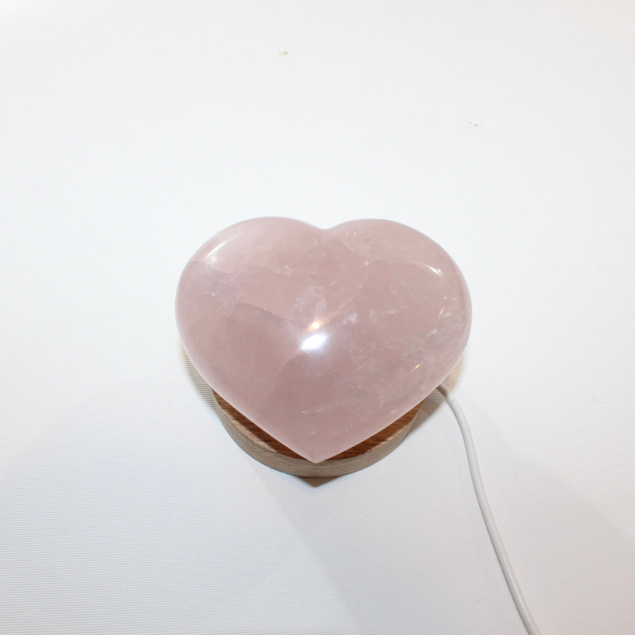 Rose Quartz Crystal Heart Lamp. Free express shipping. Shop online from ASH&STONE Crystal Shop Auckland NZ. AfterPay available. 