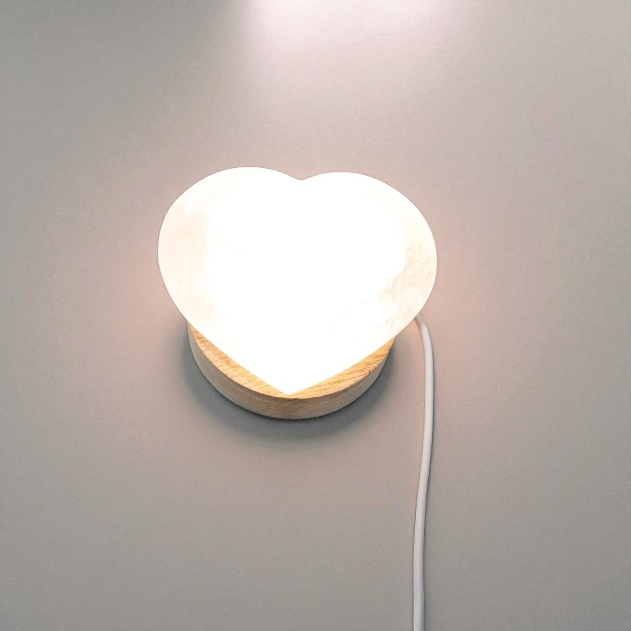 Rose Quartz Crystal Heart Lamp. Free express shipping. Shop online from ASH&STONE Crystal Shop Auckland NZ. AfterPay available. 