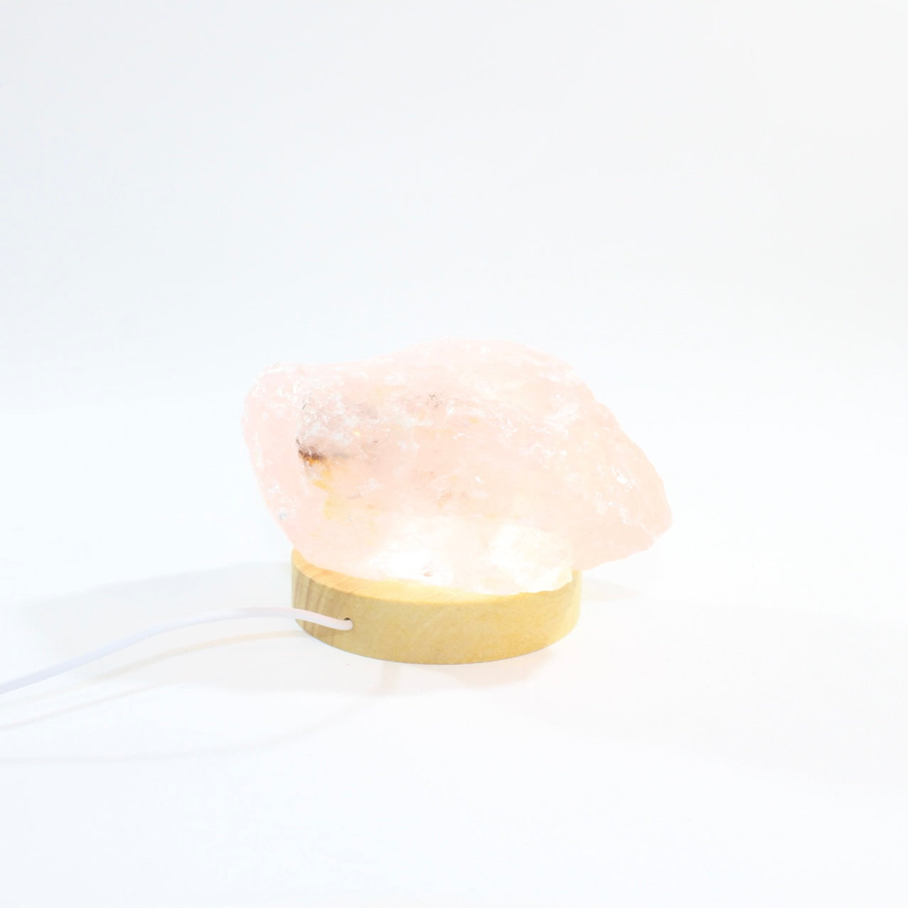 Rose Quartz Crystal Lamp | ASH&STONE Crystal Shop Auckland  Free express shipping. Shop online. AfterPay available. 