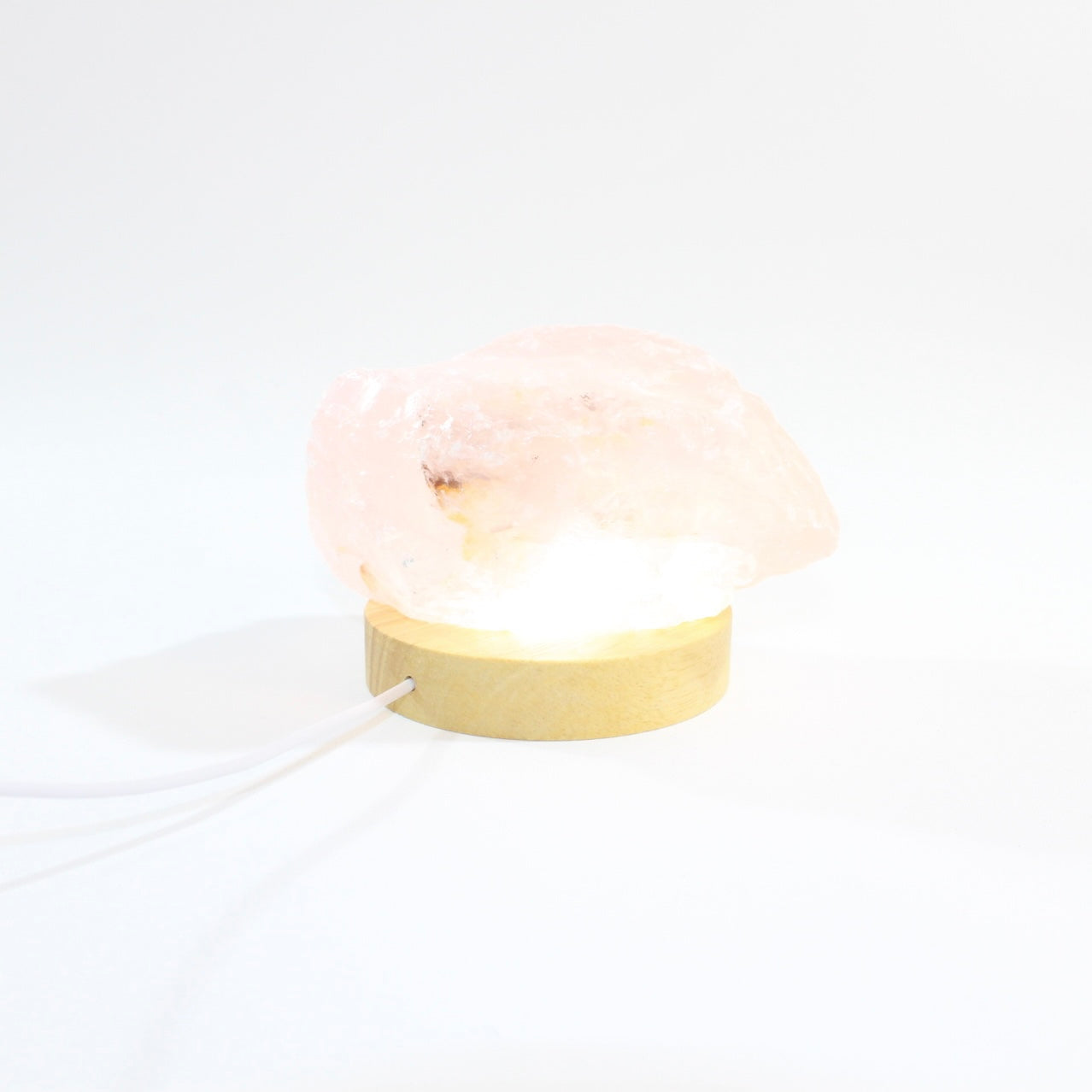 Rose Quartz Crystal Lamp | ASH&STONE Crystal Shop Auckland  Free express shipping. Shop online. AfterPay available. 