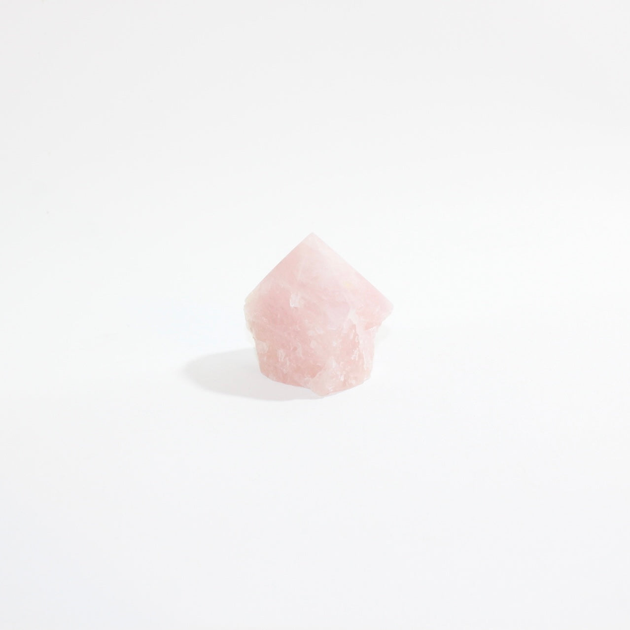 Rose Quartz Crystal Point | ASH & STONE premium crystals online. Free express shipping  NZ wide 