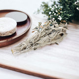 NZ grown organic white sage wand | ASH&STONE Auckland NZ