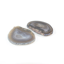 Load image into Gallery viewer, Agate crystal coaster set | ASH&amp;STONE Crystal Shop Auckland NZ
