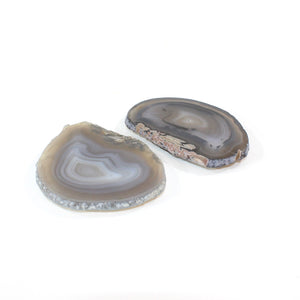 Agate crystal coaster set | ASH&STONE Crystal Shop Auckland NZ