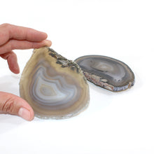 Load image into Gallery viewer, Agate crystal coaster set | ASH&amp;STONE Crystal Shop Auckland NZ
