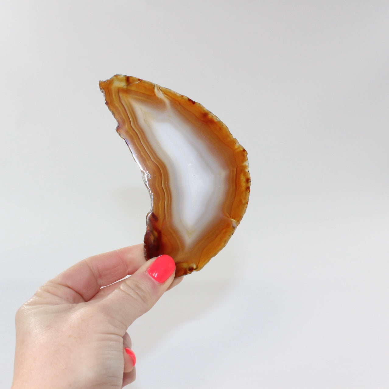 Agate Druzy slice crystal. Free express shipping. Buy high quality ethical crystals online at ASH&STONE crystal shop Auckland NZ. AfterPay available.