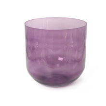 Load image into Gallery viewer, Amethyst quartz crystal alchemy singing bowl with protective bag  - 432Hz | ASH&amp;STONE Crystal Shop Auckland NZ
