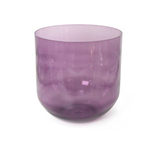 Amethyst quartz crystal alchemy singing bowl with protective bag  - 432Hz | ASH&STONE Crystal Shop Auckland NZ