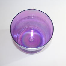 Load image into Gallery viewer, Amethyst quartz crystal alchemy sound bowl with protective bag | ASH&amp;STONE
