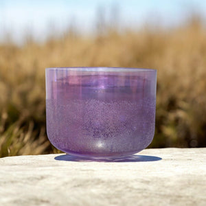 Amethyst Alchemy Crystal Singing Bowl | ASH&STONE Auckland NZ 