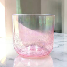 Load image into Gallery viewer, Rose Quartz Alchemy Crystal Singing Bowl | ASH&amp;STONE Auckland NZ
