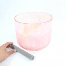 Load image into Gallery viewer, Rose Quartz Alchemy Crystal Singing Bowls | ASH&amp;STONE Auckland NZ
